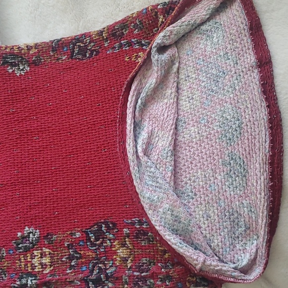 ANTHROPOLOGIE | Farm Rio Catalina Knit Pencil Skirt Womens Size Medium - Picture 9 of 9